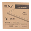 Панель ультратонкая светодиодная LightPhenomenON LT-UTP-02-IP40-40W-6500К б/д 4E - Светильники - Для общественных зданий - Магазин стабилизаторов напряжения Ток-Про